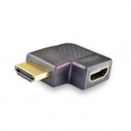 Переходник HDMI(male)-HDMI(female) угловой